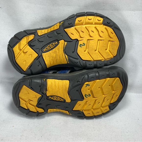 Keen Newsport H2 Navy Blue Outdoor Hiking Sandals Shoes 1009938 Kids Sz 12 - Picture 7 of 7